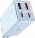 Ładowarka Baseus OS-Baseus GaN6 Pro Fast Charger 2C+2U 65W  EU Galaxy Blue((With:Mini White Cable Type-C to Type-C 100W(20V/5A) 1m Galaxy Blue)） 1