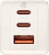 Ładowarka Baseus DZ-EU KA Baseus GaN5 Ultra Fast Charger 2C+U 65W EU Set Stellar White (Include：Baseus Xiaobai series fast charging Cable Type-C to Type-C 100W(20V/5A) 1m Stellar White） 6