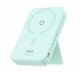 Powerbank Baseus OS-Baseus MagPro Magnetic Bracket Wireless Fast-Charging Power Bank 5000mAh 20W Peppermint Blue (with Simply Series Charging Cable Type-C to Type-C (20V/3A) 30cm White) 1