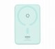 Powerbank Baseus OS-Baseus MagPro Magnetic Bracket Wireless Fast-Charging Power Bank 5000mAh 20W Peppermint Blue (with Simply Series Charging Cable Type-C to Type-C (20V/3A) 30cm White) 2