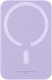 Powerbank Baseus OS-Baseus Magnetic Mini Air Wireless Fast Charge Power Bank 6000mAh 20W Nebula Purple（With Simple Series Charging Cable Type-C to Type-C (20V/3A) 30cm White) 1