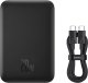 Powerbank Baseus OS-Baseus Magnetic Mini Air Wireless Fast Charge Power Bank 6000mAh 20W Cluster Black（With Simple Series Charging Cable Type-C to Type-C (20V/3A) 30cm Black) 8