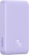 Powerbank Baseus OS-Baseus Magnetic Mini Air Wireless Fast Charge Power Bank 10000mAh 20W Nebula Purple（With Simple Charging Cable Type-C to Type-C (20V/3A) 30cm White) 1