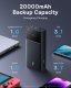 Powerbank Baseus OS-Baseus Star-Lord Digital Display Fast Charging Power Bank 20000mAh 65W Cluster Black（With Simple Series Charging Cable USB to Type-C 3A 0.3m Black） 1