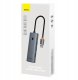 Stacja/replikator Baseus OS-Baseus UltraJoy Series 4-Port HUB Space Grey（USBA to USB3.0*3+RJ45*1） 7