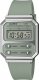 Zegarek Casio Zegarek damski Casio A100WEF-3AEF zielony 1