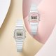 Zegarek Casio Zegarek damski Casio LA670WEA-4A2EF srebrny 7