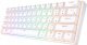 Klawiatura Royal Kludge Klawiatura mechaniczna Royal Kludge RK61 RGB, red switch (biała) 9