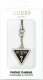 Guess Guess zawieszka GUCPMTDCK Phone Strap Triangle Diamond Charm with Rhinestones 1