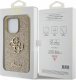 Guess GUHCP15LHG4SGD iPhone 15 Pro 6.1" złoty/gold hardcase Glitter Script Big 4G 8
