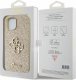 Guess GUHCP15SHG4SGD iPhone 15 6.1" złoty/gold hardcase Glitter Script Big 4G 8