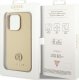 Guess Guess GUHCP15XPS4DGPD iPhone 15 Pro Max 6.7" złoty/gold hardcase Strass Metal Logo 7