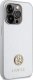 Guess Guess GUHCP15LPS4DGPS iPhone 15 Pro 6.1" srebrny/silver hardcase Strass Metal Logo 4