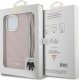 Guess Guess GUHCP15LHC4SEP iPhone 15 Pro 6.1" różowy/pink hardcase Crossbody Cord 4G Print 7