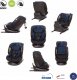 Fotelik samochodowy 4Baby Fotelik Roto-fix i-size navy blue 4baby 7
