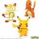 Mattel MEGA Pokemon „Buduj i eksponuj” Trio z Kanto HPF94 2