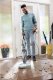 Odkurzacz piorący Bissell Bissell All-in one Multi-Surface Cleaner 3527N Crosswave HydroSteam Pet Select Corded operating Washing function 1100 W N/A V Titanium/Juodas/Silver/Lime 3
