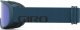 Giro Gogle zimowe GIRO CRUZ BLACK & HARBOR BLUE WORDMARK (Szyba lustrzana kolorowa GREY COBALT 15% S3) (NEW 2023/2024) 2
