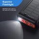 Powerbank Aiko Duży powerbank solarny 30000mAh USB-C panel solarn 2