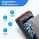 Powerbank Aiko Duży powerbank solarny 30000mAh USB-C panel solarn 4
