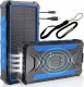 Powerbank Solarny Powerbank 15W 3A 36000mAh z indukcją QC 5V 1
