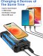 Powerbank Solarny Powerbank 15W 3A 36000mAh z indukcją QC 5V 3