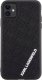 Karl Lagerfeld Karl Lagerfeld KLHCN613DMKRLK iPhone 11 / Xr 6.1" czarny/black hardcase 3D Rubber Multi Logo 3