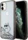 Karl Lagerfeld Karl Lagerfeld KLHCN61LKCNSK iPhone 11 / Xr 6.1" transparent hardcase Liquid Glitter Choupette 1