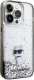 Karl Lagerfeld Karl Lagerfeld KLHCP14XLKCNSK iPhone 14 Pro Max 6.7" transparent hardcase Liquid Glitter Choupette 3