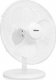 Wentylator Tristar Tristar Wentylator biurkowy VE-5727 Średnica 30 cm, Biały, Liczba biegów 3, 40 W, Oscylacja 1