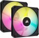 Wentylator Corsair iCUE AF120 RGB Slim 2-pack + Hub (CO-9050163-WW) 1