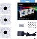 Wentylator Lian Li Uni Fan TL LCD 120 RGB Reverse Blade 3-pack + Hub (12RTLLCD3W) 5
