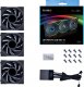 Wentylator Lian Li Uni Fan TL LCD 120 RGB 3-pack + Hub (12TLLCD3B) 5
