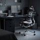 Krzesło biurowe Diablo Chairs V-Master Biało-czarne 6