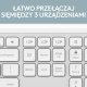 Klawiatura + mysz Logitech Signature Slim MK950 biała (920-012491) + Brio 100 (960-001585) 6
