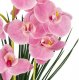 Springos Sztuczny storczyk w doniczce 56 cm orchidea dekoracyjny kwiat różowy UNIWERSALNY 2