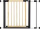 Springos Bramka zabezpieczająca schody 75-89 cm bramka rozporowa brązowo-czarna UNIWERSALNY 1