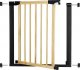 Springos Bramka zabezpieczająca schody 75-89 cm bramka rozporowa brązowo-czarna UNIWERSALNY 9