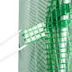 Springos Szklarnia ogrodowa foliowa UV4 140g/m2 4,5x2x2 m zielona UNIWERSALNY 2