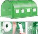 Springos Szklarnia ogrodowa foliowa UV4 140g/m2 4,5x2x2 m zielona UNIWERSALNY 4