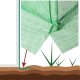 Springos Szklarnia ogrodowa foliowa UV4 140g/m2 2x2x2 m zielona UNIWERSALNY 11