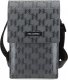 Karl Lagerfeld Karl Lagerfeld Torebka Na Telefon Klwbsamsmg Srebrna Hardcase Phone Pounch Universal Saffiano Mono Plaque 1