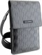 Karl Lagerfeld Karl Lagerfeld Torebka Na Telefon Klwbsamsmg Srebrna Hardcase Phone Pounch Universal Saffiano Mono Plaque 2
