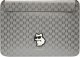Karl Lagerfeld Karl Lagerfeld Wsuwka Klcs16Sakhpck 14 Srebrna Sleeve Mono Saffiano Choupette 1