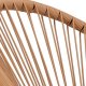 Springos Owalne krzesło ogrodowe, rattanowy fotel ażurowy beżowe UNIWERSALNY 10