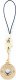 Guess Guess zawieszka GUCPMHGLD Phone Strap Heart Diamond Charm with Rhinestones 2