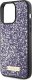 Guess Guess GUHCP15LPFGSBSP iPhone 15 Pro 6.1" fioletowy/purple hardcase Rhinestone Metal Logo 5