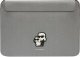 Karl Lagerfeld Karl Lagerfeld Sleeve KLCS16SAKCPMG 16" srebrny/silver Saffiano Karl&Choupette 1