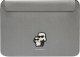 Karl Lagerfeld Karl Lagerfeld Sleeve KLCS16SAKCPMG 16" srebrny/silver Saffiano Karl&Choupette 1