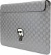Karl Lagerfeld Karl Lagerfeld Sleeve KLCS14SAKHPKG 14" srebrny/silver Saffiano Monogram Ikonik 1